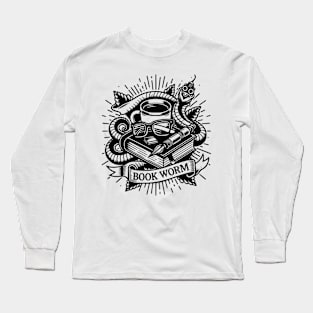 Book Worm Tee Long Sleeve T-Shirt